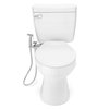 Brondell CleanSpa Luxury Hand-Held Bidet Holster with Integrated Shut Off, Stainless Steel MBH-40-S